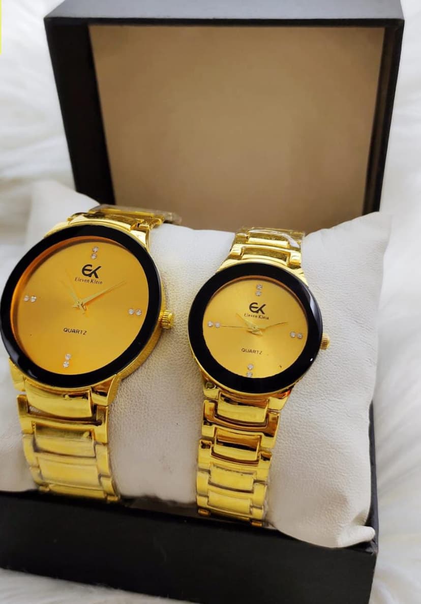 CK Gold Black Couple