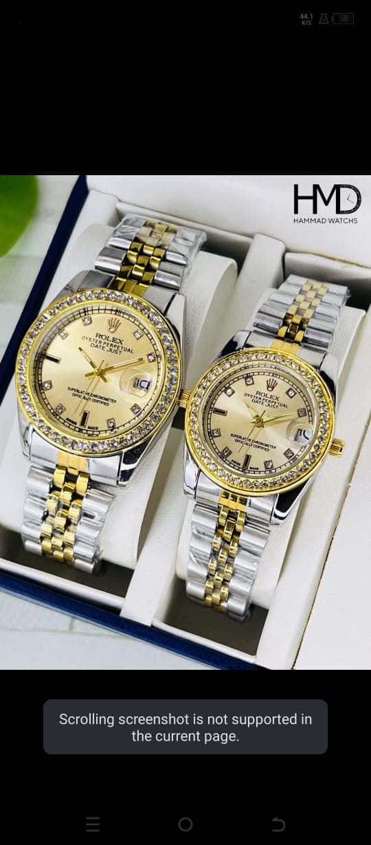 Rich Gold Elegant Watch