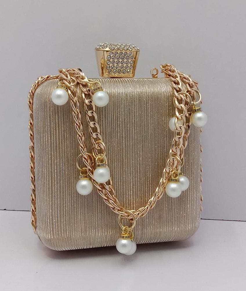 Fancy Gold Clutch